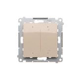 Simon 54 GO Ściemniacz do żarówek LED-owych, 230 V [Wi-Fi] krem DESL1W.01/41 KONTAKT
