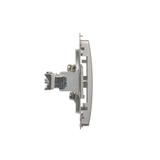 Simon Basic Gniazdo antenowe pojedyncze końcowe srebrny mat (zastępuje BMAK1.01/..)