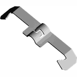 UZZS Uchwyt zatrzaskowy siatek