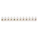 Listwa zaciskowa 12-torowa ECO max.25mm2,PE 10 szt. OR-SZ-8019/25/10 ORNO