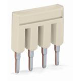 mostek grzebieniowy 9-biegunowy jasnoszary