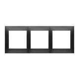 Simon 54 Premium Ramka 3-krotna PREMIUM IP20 / IP44 czarny DR3/49 KONTAKT
