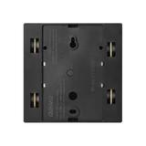 Dzwonek elektromechaniczny dwutonowy QUARTO AC 230V czarny OR-DP-MR-149/B ORNO