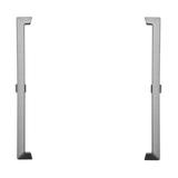 ARIA Ramka ozdobna do gniazd podwójnych monoblokowych - kolor szary mat