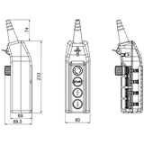 KASETA STEROWNICZA-SUWNICOWA   B/R17/R01/R02