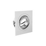 SUFITOWA OPRAWA PUNKTOWA MORENA, IP20, KWADRAT, INOX