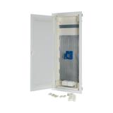 KLV-60UPM-W-SF Rozdzielnica multimedialna podtynkowa IP30 1x14 superpłaska drzwi wifi 302423 EATON