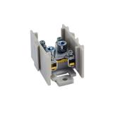 LZ1*25/6 ,  Odgałęźnik instalacyjny 1-segmentowy (zacisk: 1x25mm2 - 4x6mm2), szary