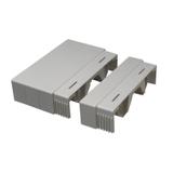 BBC-60/3 Osłona szyn prądowych, 3-bieg. dla szyn o szerokości 20 lub 30 mm i grubości 5 lub 10 mm