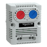 ClimaSys Podwójny termostat CC NO NC Celsjusz 250V