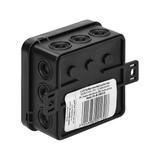 Puszka n/t CLICK IP54 12 przepustów kablowych 85x85x41mm czarny OR-JB-13803/B ORNO