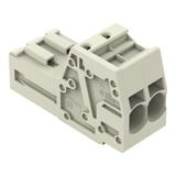 MCS-MAXI gniazdo 2-bieg. jasnoszare raster 7,62 mm /48szt./ WAGO
