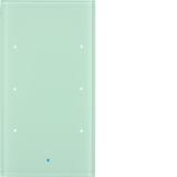 BERKER KNX TS Sensor dotykowy 3-krotny szkło białe 75143830 HAGER