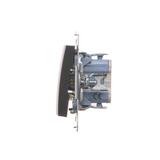 Simon 54 Przycisk „światło” 10A szybkozłączka czarny