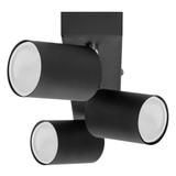 DOA SP 3I oprawa ścienno-sufitowa GU10 max. 3x50W IP20 czarna AD-OP-6195BGU10 ORNO