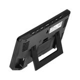 Wielofunkcyjna stacja pogodowa, bezprzewodowa, Wi-Fi, czarna