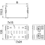 FVM 110 DD, Łącznik kształtek