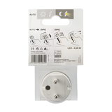 LAMPKA LED Z REGULACJĄ DO GNIAZD 2P+Z - BIAŁA, Legrand