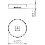 TrayFix-16-L, Podstawa betonowa do koryt