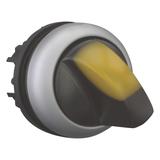 M22-WLKV-Y Przełącznik 2 położeniowy żółty bez samopowrotu i z możliwością podświetlenia 284396 EATO