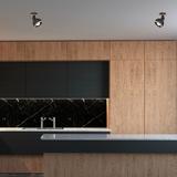 kinkiet Oval Black E27 MLP8657 Milagro