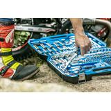 Zestaw narzędzi 222 szt. CrV, 1/4", 3/8", 1/2"