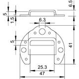 510, WYPUST STROPOWY Z IZOLACJĄ
