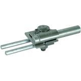 Zacisk FS do iglicy fi 16 mm i 2 drutów fi 8-10 mm, Al