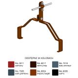 AN-151K/LA/-N Uchwyt gąsior.prof. Z-śruba WZÓR 15 H=10 cm /LA/