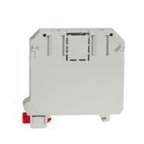 ZSG1-16.0Ns ,  Złączka szynowa gwintowa, seria NOWA, 16,0 mm2, TS 35, 1 tor, szary