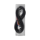 Zamek szyfrowy dotykowy z czytnikiem kart i breloków zbliżeniowych oraz czytnikiem linii papilarnych