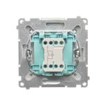 Simon Basic Przycisk światło z podświetleniem LED na 24V 10A 24V szybkozłączka biały