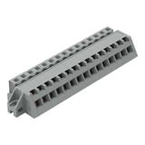 MCS-MIDI Classic gniazdo kątowe 15-bieg. szare raster 5 mm /25szt./ WAGO