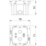 71GD11, Puszka instalacyjna