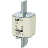 Wkładka topikowa NH zwłoczna z wybijakiem NH3/K gG 315A 690V 004115122 ETI
