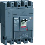 MCCB Wyłącznik mocy h3+ P630 LSI 4x250A 50kA HMW251JR HAGER