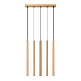 Sollux Lampa wisząca PASTELO 5L złota SL.1173