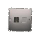 Simon Basic Gniazdo HDMI pojedyncze stal inox BMGHDMI.01/21 KONTAKT