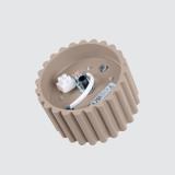 SOLLUX Plafon AURA 1 taupe Gx53 ; SL.1817