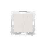 Simon 55 DIMMER – Ściemniacz do LED ściemnialnych klawiszowy Szampański mat TESL1W.01/144 KONTAKT