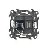 Simon 24 Gniazdo HDMI 2.1 + RJ45 kat.6. biały NGH21RJ45.01/11