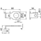 Kształtka przyłączeniowa wygięta