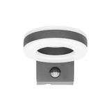 HOWLIT LED 20W oprawa ogrodowa z czujnikiem ruchu 1800lm IP65 4000K szara AD-OP-6205GLPMR4 ORNO