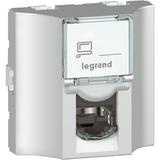 Mosaic 2M Gniazdo Przelotowe 1Xrj45 Kat.6 Utp 078626 LEGRAND
