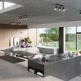 Sollux Plafon MERIDA 6L czarny SL.0460