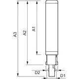 CorePro LED PLC 6.5W 830 2P G24d-2 Lampa LED