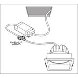 Oprawa SPOT SQUARE DARKLIGHT ADJUST 8W 3000K FL BK