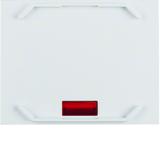 BERKER K.1 Klawisz z 5 dołączonymi soczewkami i prowadnicą do załączania ustami biały 16617109 HAGER