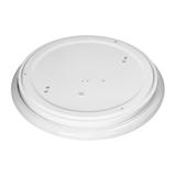 NABU plafon 2xE27 2x60W klosz matowy - poliwęglan IP20 biały