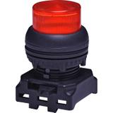 EGPI-R - Napęd z guzikiem wystającym podświetlanym - Czerwony
